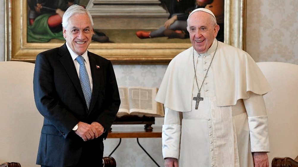 Francisco recibió al presidente chileno Piñera en el Vaticano | Internacionales