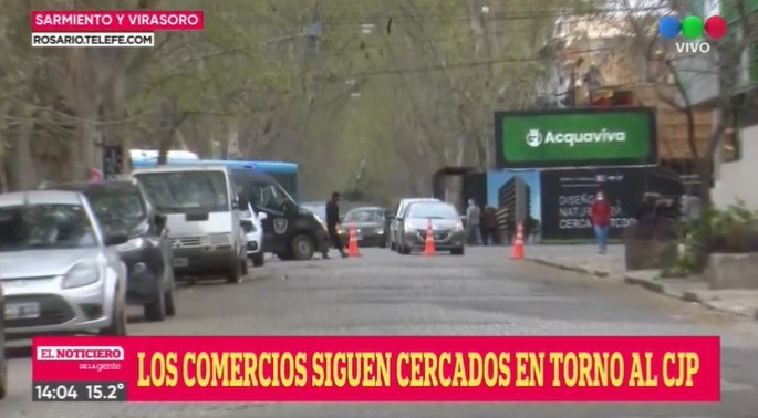 Cayeron las ventas en la zona del Centro de Justicia Penal por los operativos de seguridad | Rosario y la región