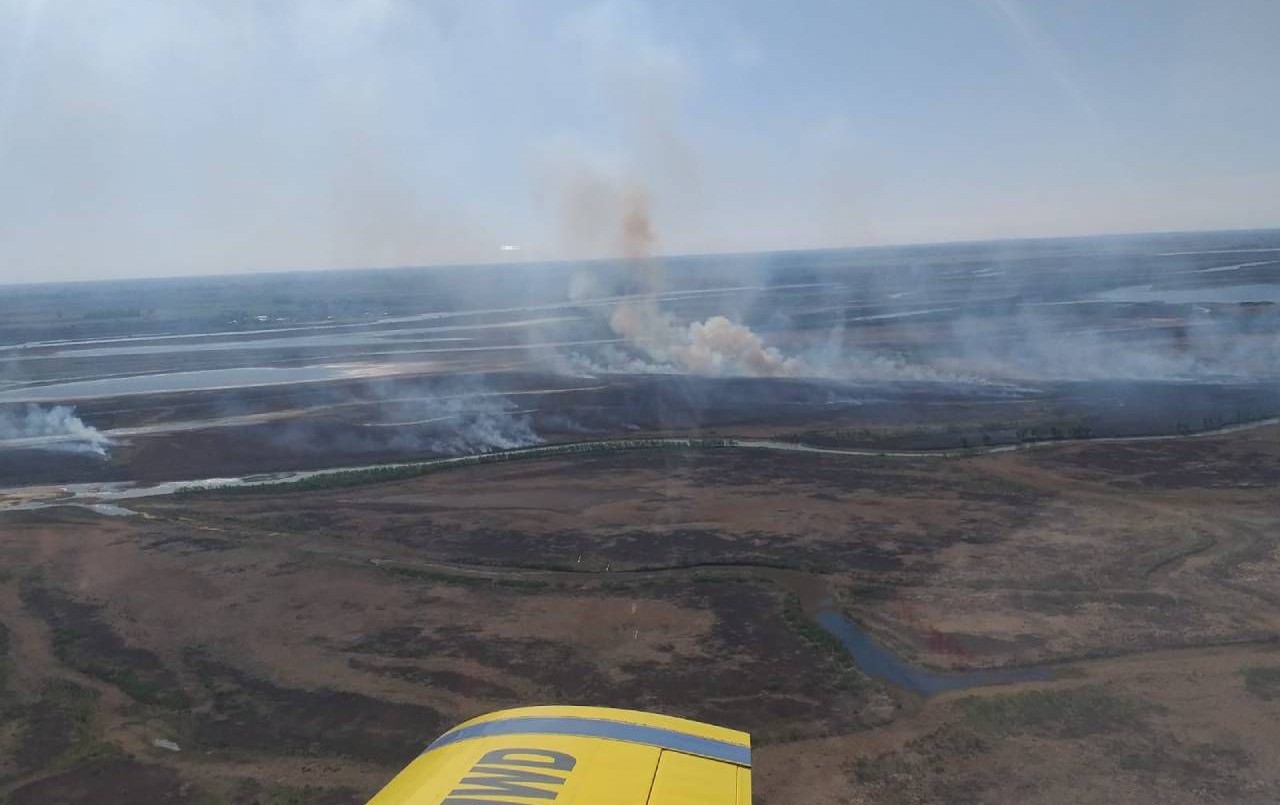 Apagaron incendios en las islas al sur de Rosario pero quedan focos en Santa Fe | Rosario y la región