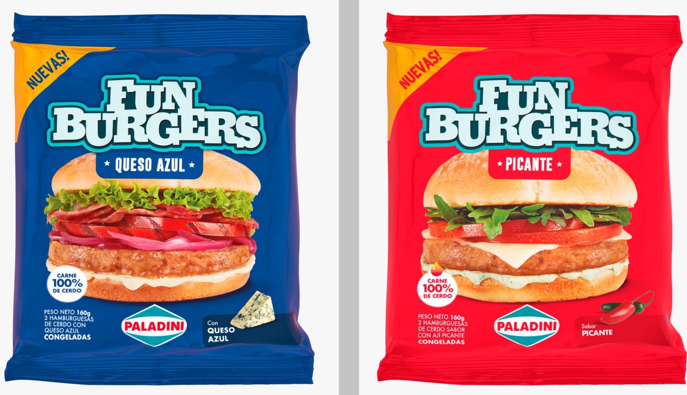 PALADINI presenta dos nuevos sabores de FunBurgers: Picante y Queso Azul | Información General