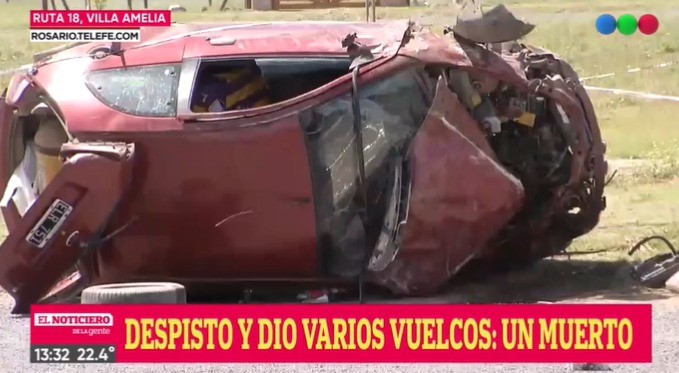 Accidente fatal en la Ruta 18 | Rosario y la región