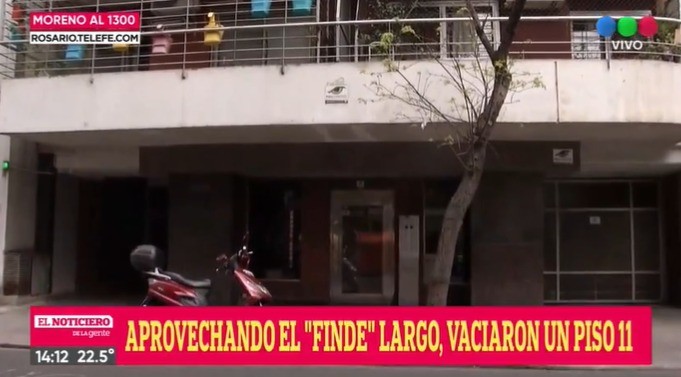 Robos en departamentos céntricos durante el fin de semana | Rosario y la región