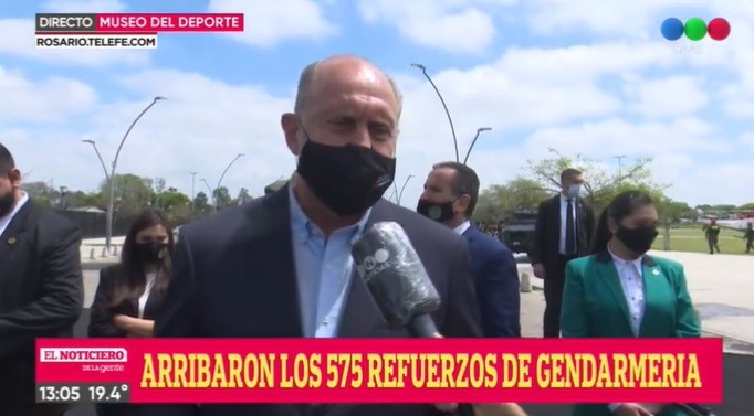 Perotti: "Es fundamental que los gendarmes lleguen y se queden en Rosario" | Rosario y la región