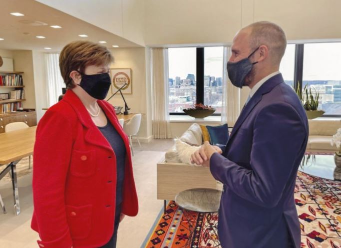 Guzmán viaja a Roma para reunirse con la jefa del FMI en el marco del G20 | Economía y negocios