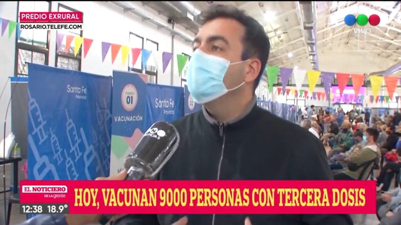 Hoy 9 mil personas recibirán su tercera dosis en Rosario | Rosario y la región