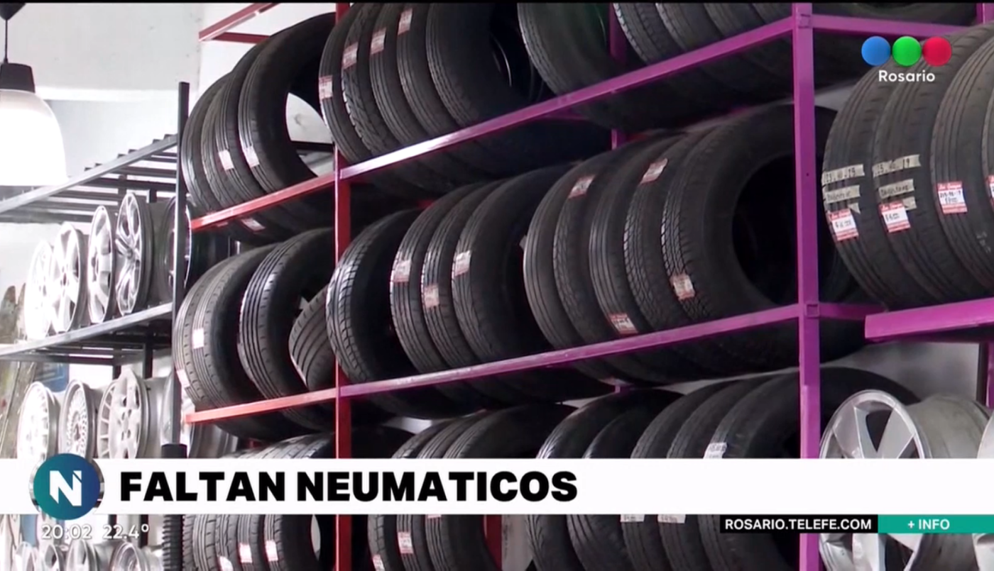 Preocupación por la faltante de neumáticos en el mercado | Rosario y la región