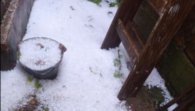 Temporal con granizo en Córdoba | Información General