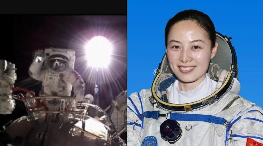 Por primera vez, una mujer china realizó una caminata espacial | Tecnología