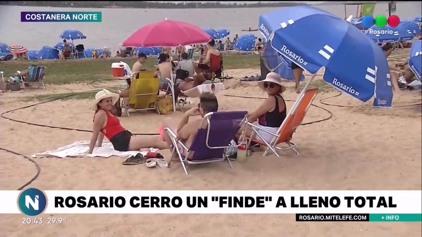 La Florida a full en una jornada caliente | Rosario y la región