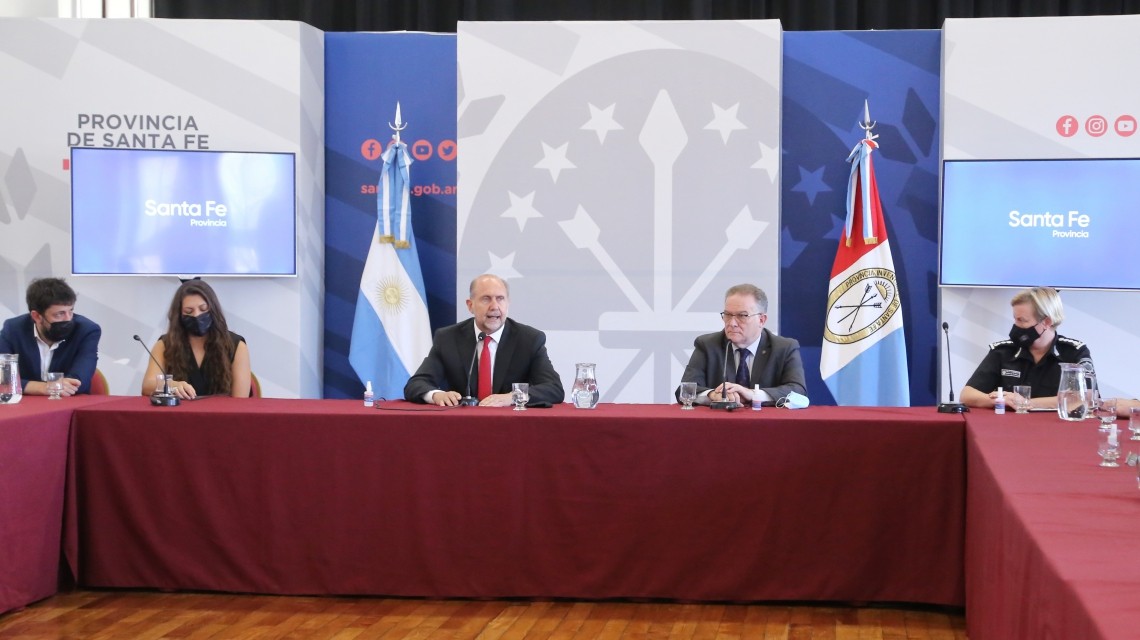 Perotti y Lagna pidieron “ratificar el rumbo” a los jefes policiales | Política