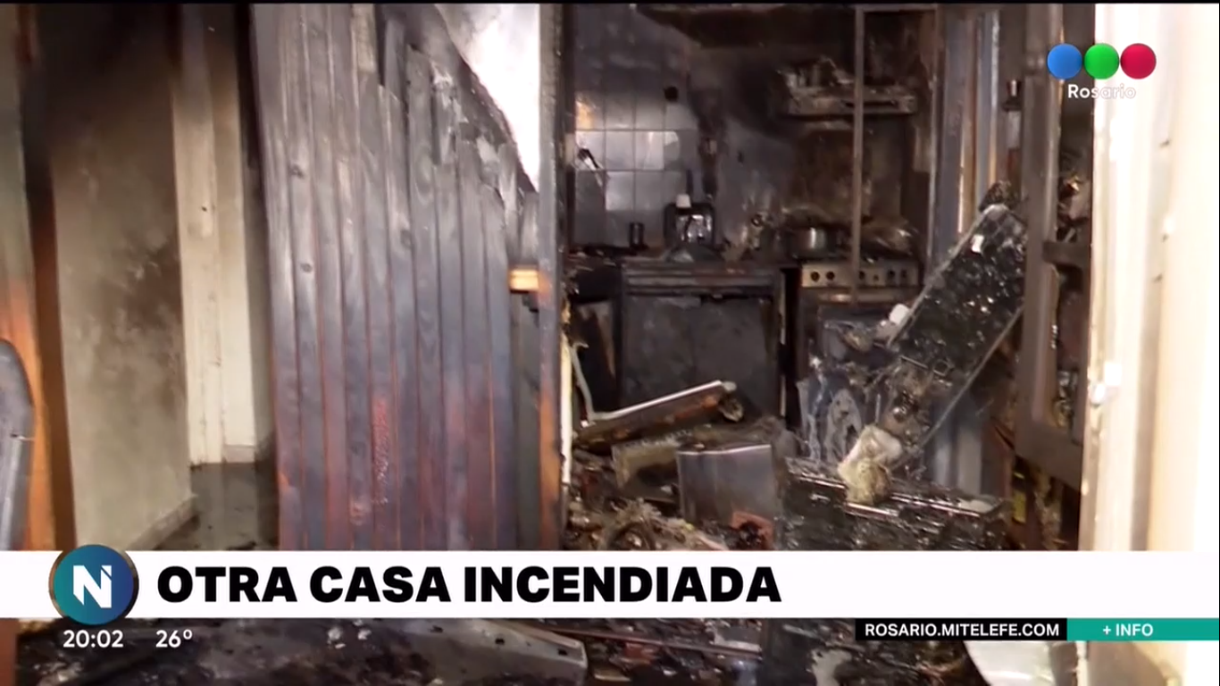 Perdieron todo por el fuego en La República al 8000 | Rosario y la región