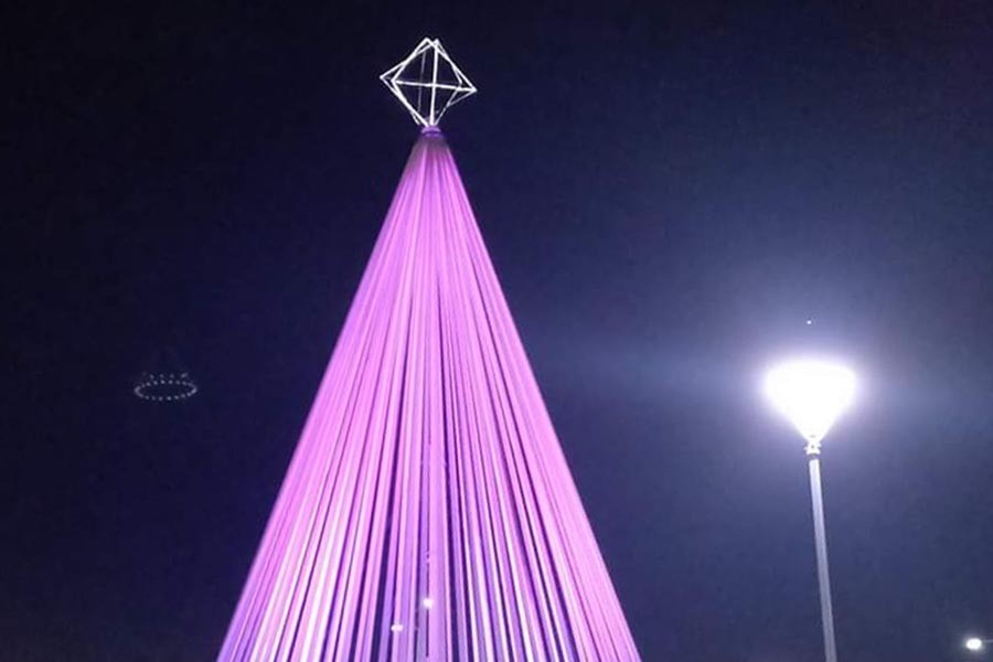 Creer o reventar: ¿Un ovni sobrevoló el arbolito navideño de General Lagos? | Tecnología