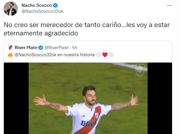 River le dedicó un video a Nacho Scocco tras anunciar su retiro | Deportes