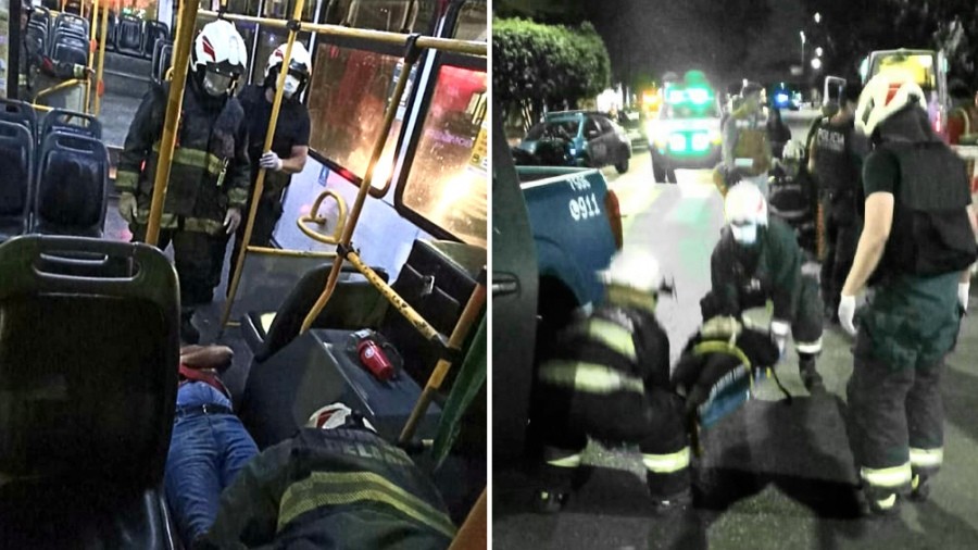 Nueve heridos por el choque de un colectivo y una camioneta en el barrio de Barracas | Información General