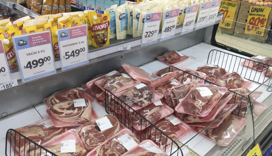 Empiezan a regir los precios de cortes de carne acordados por el Gobierno para las Fiestas | Información General