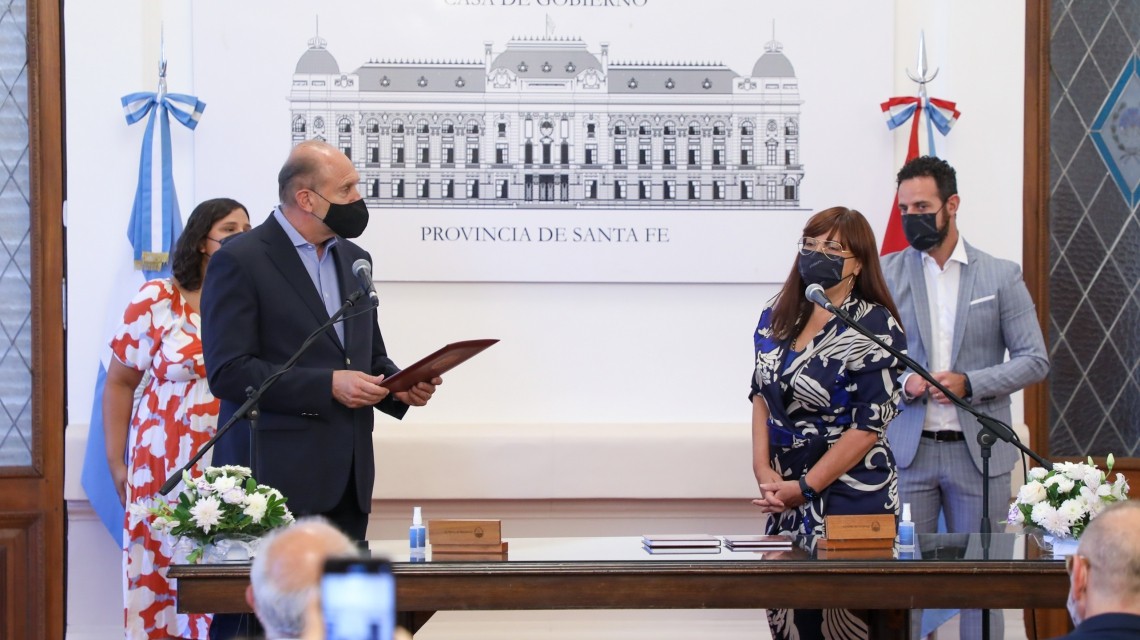 Arena asumió en el Ministerio de Gobierno y Marinaro, en el de Género | Política