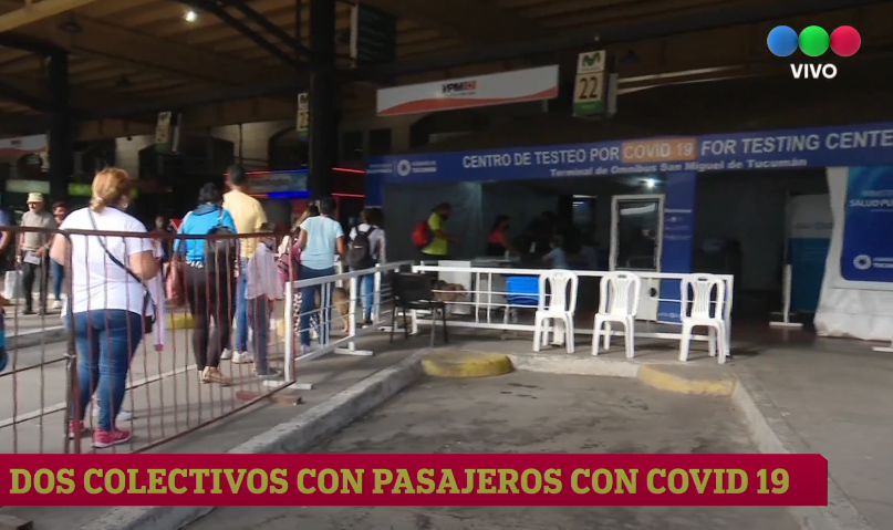 Coronavirus: dos micros ingresaron a la provincia con adolescentes contagiados | Información General