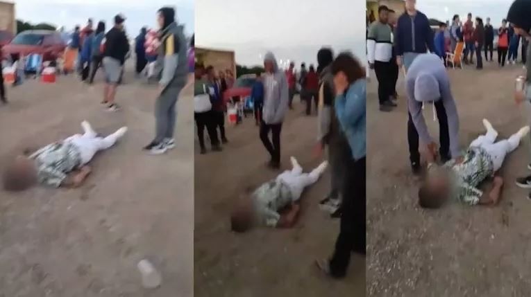 Video: Salvaje agresión por "una brujería" en San Antonio Oeste | Información General