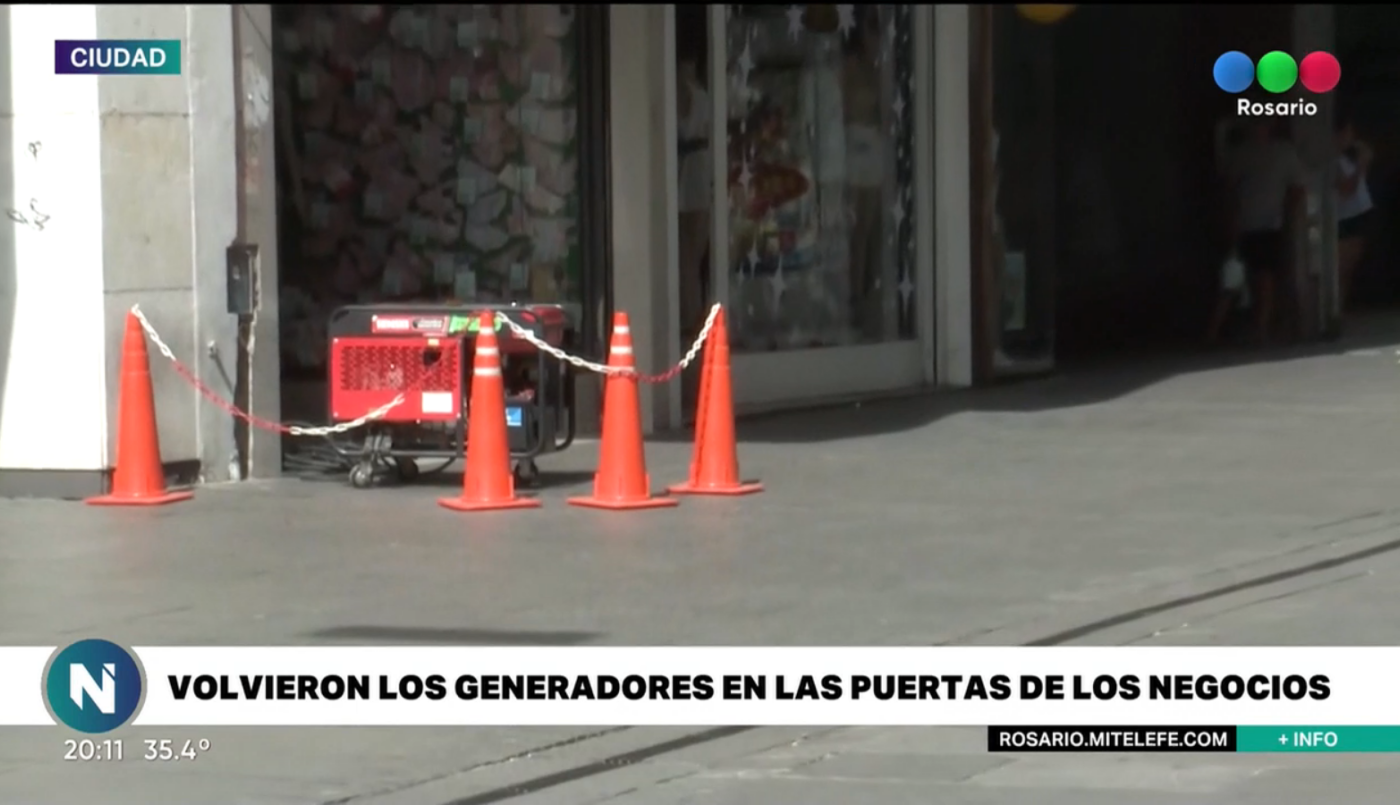 Los cortes de luz, nuevamente protagonistas en una calurosa jornada | Rosario y la región