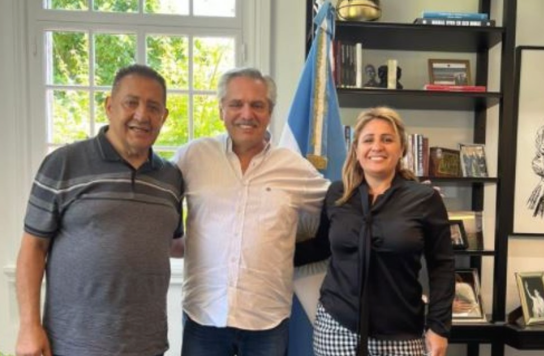 Alberto Fernández recibió en Olivos a D'Elia | Política