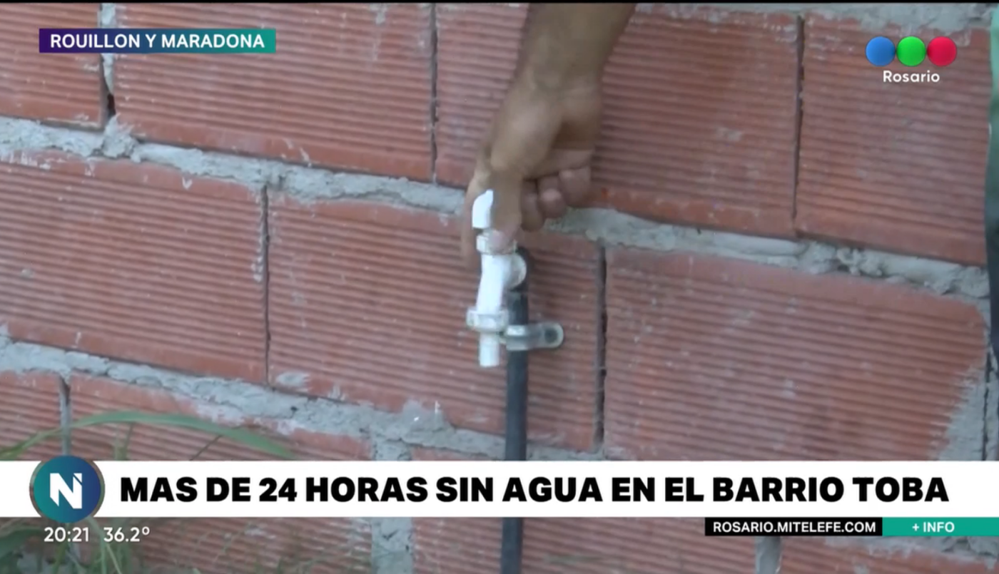 Los vecinos de barrio Toba están sin agua | Rosario y la región