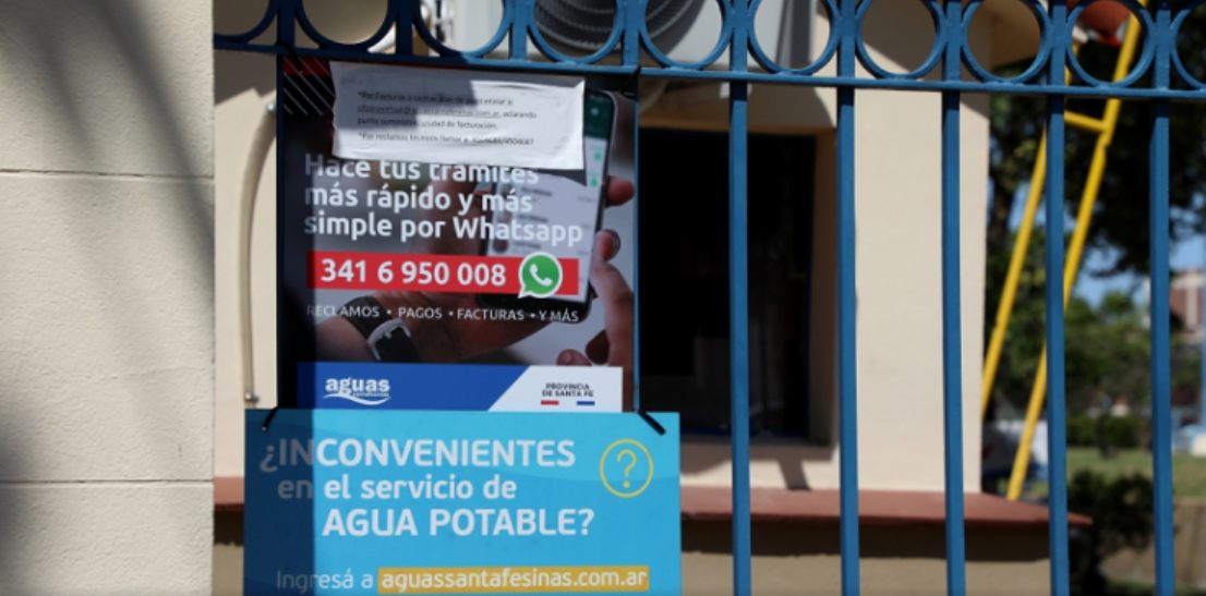Aguas Santafesinas suspende la atención presencial a partir de hoy | Servicios