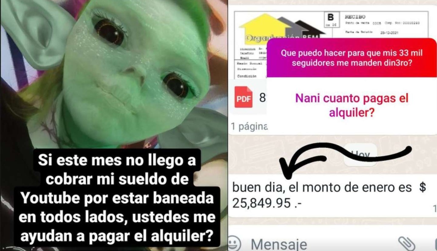 Una influencer rosarina le pidió a sus seguidores plata para pagar el alquiler y juntó el dinero en pocas horas | Tecnología