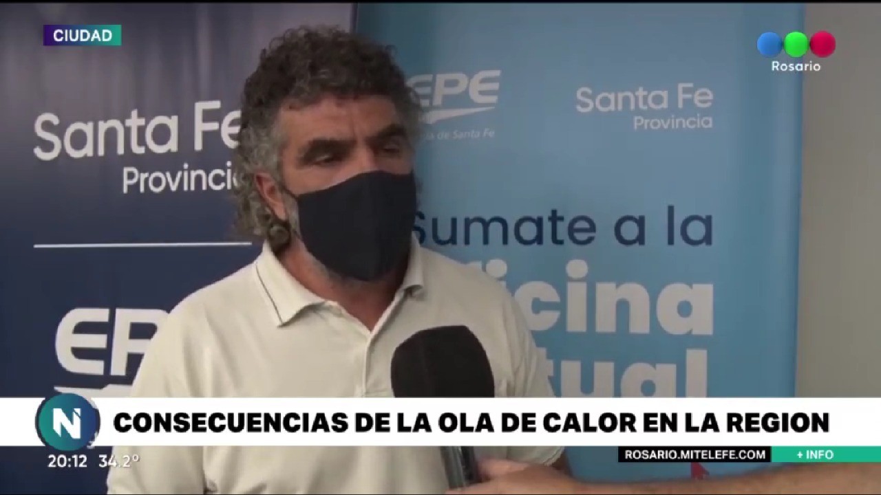 La EPE recomienda un uso eficiente de energía ante la nueva ola de calor | Rosario y la región