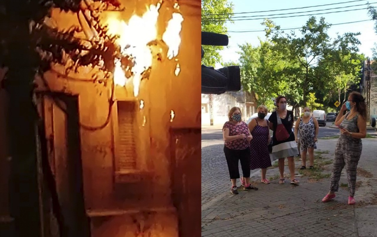 Otro video de "fuegos artificiales" de un transformador de la EPE | Rosario y la región