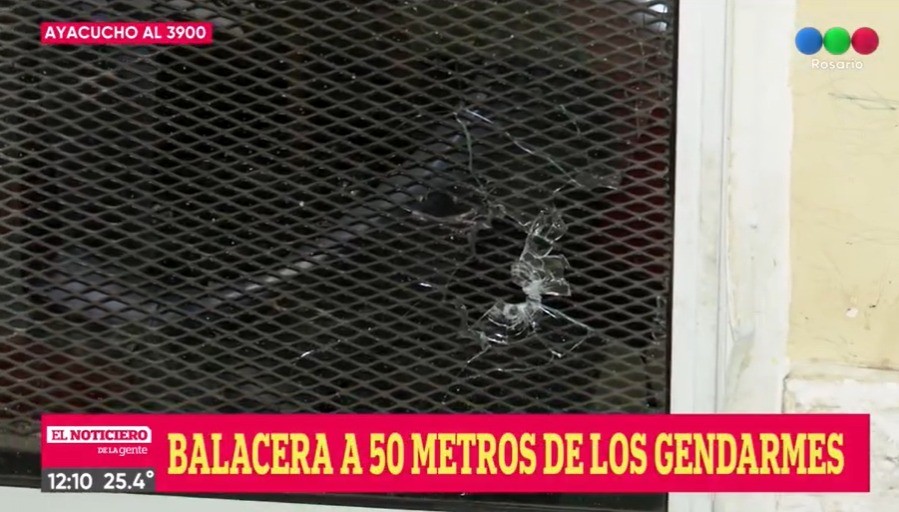Balacera en zona sur: más de 10 tiros contra una vivienda | Rosario y la región