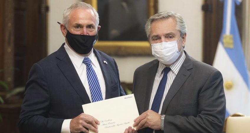 Alberto Fernández recibió al nuevo embajador de Estados Unidos en medio de las negociaciones con el FMI | Política