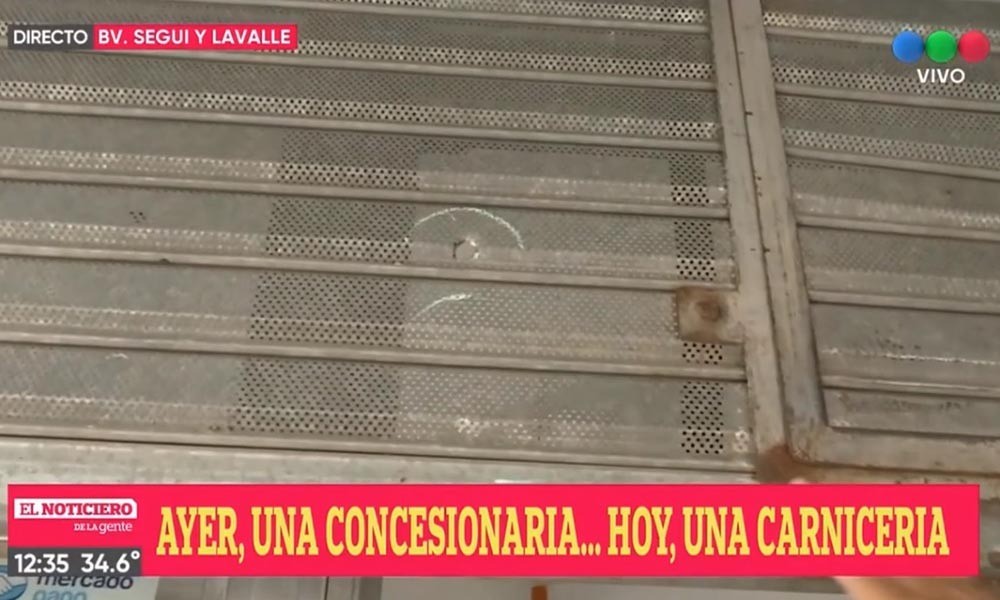 Cinco balazos en otro mensaje mafioso contra una carnicería | Rosario y la región