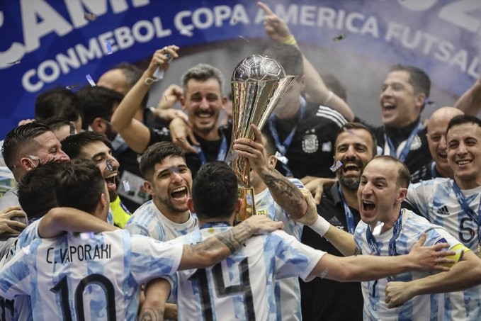 Futsal: Argentina le ganó a Paraguay y se consagró campeón de América | Deportes