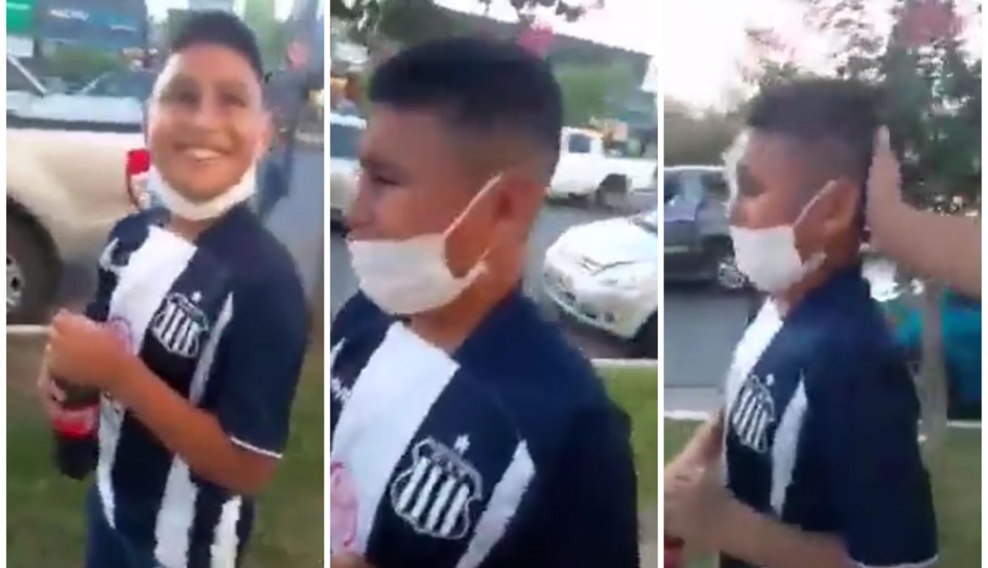 Viral: Su tío lo llevó de sorpresa a ver a Talleres y el pequeño se emocionó hasta las lágrimas | Tecnología