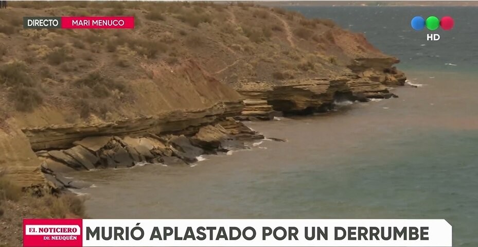Un hombre murió aplastado tras un desmoronamiento de rocas en un lago de Neuquén | Información General