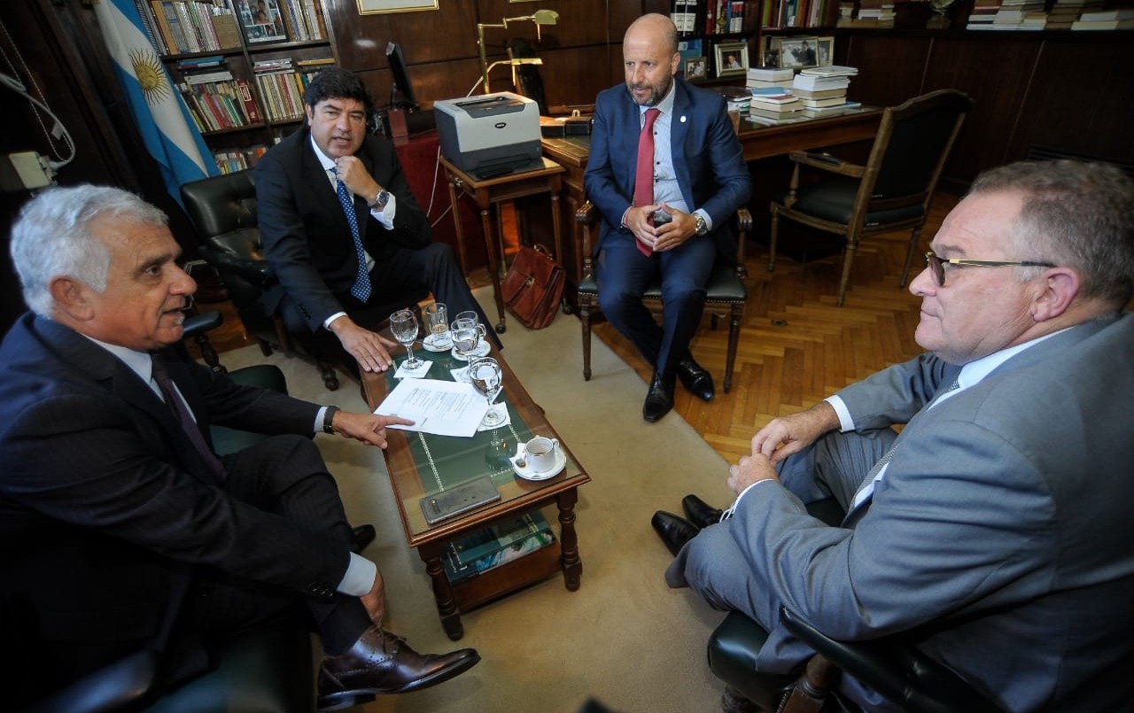 Jorge Lagna y Gabriel Somaglia se reunieron con funcionarios judiciales federales | Rosario y la región