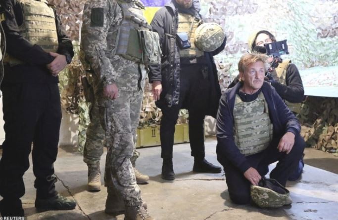 Sean Penn está filmando un documental sobre la invasión rusa en Ucrania | Espectáculos