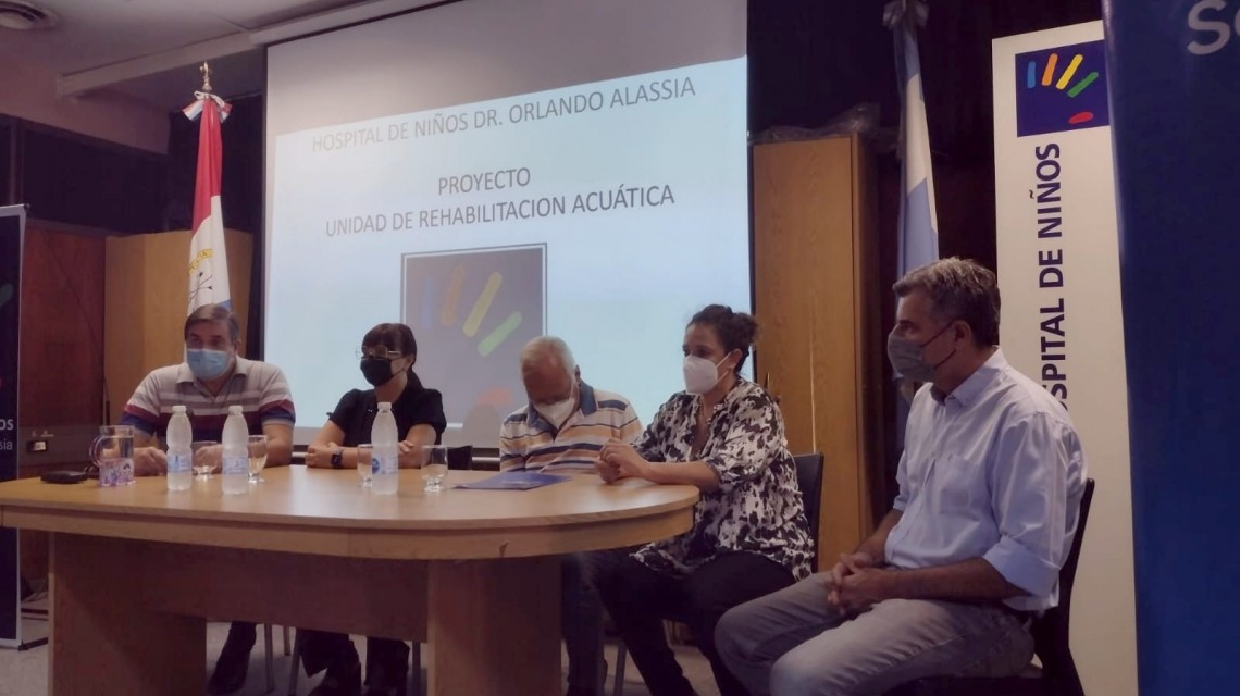 La provincia reconstruirá la unidad de rehabilitación acuática del Hospital Alassia | Información General