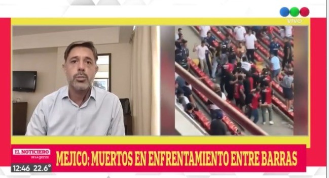 Suspenden a cinco funcionarios de seguridad tras los violentos incidentes en el fútbol mexicano | Internacionales