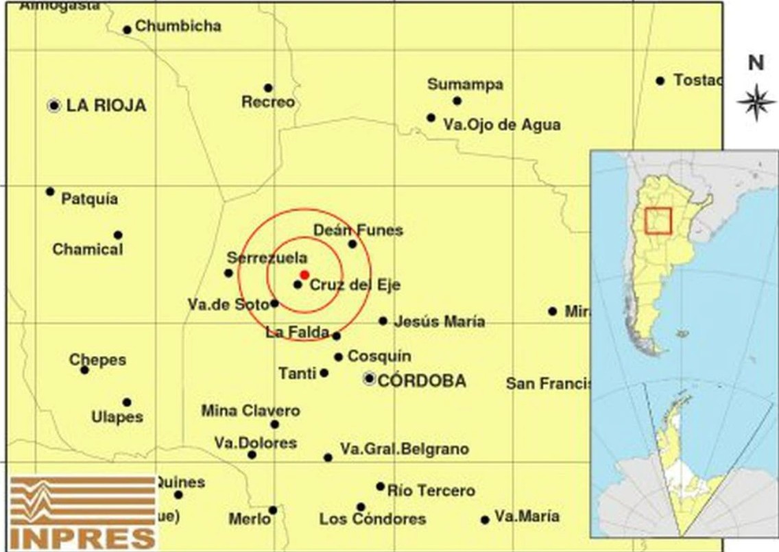 Un importante temblor de 4.2 grados se hizo sentir en Córdoba | Información General