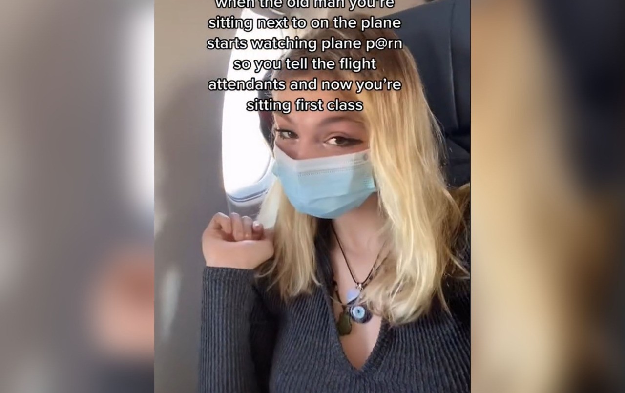 Denunció que un pasajero estaba mirando porno y la pasaron a primera clase | Información General