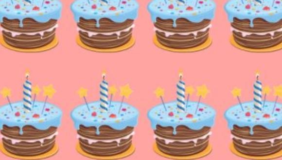 Reto viral: encontrá la torta diferente en solo 5 segundos | Tecnología