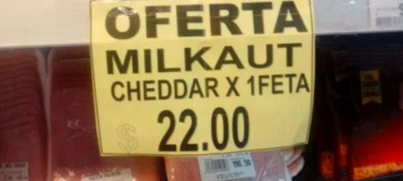 "Guerra" contra la inflación: en un supermercado de Pilar venden queso por feta | Información General