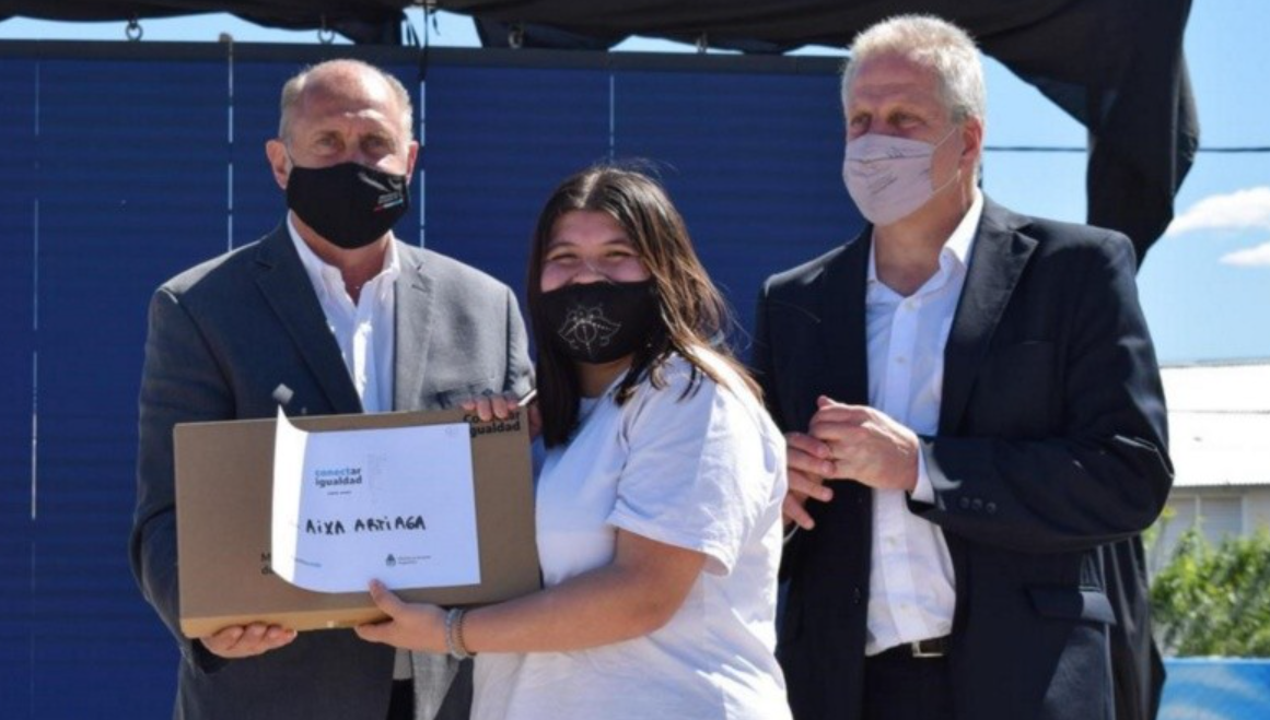 Barbijos en las escuelas: Perotti recibe al ministro de Educación de la Nación | Información General