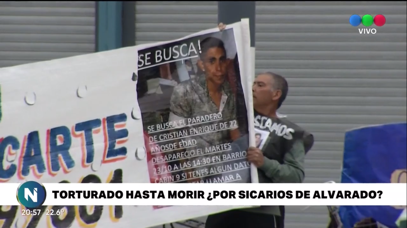 Cristian Enrique: ¿torturado hasta morir por sicarios de Alvarado? | Rosario y la región