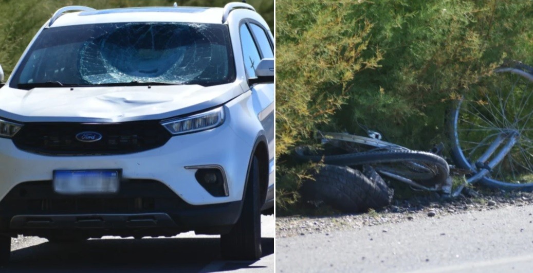 Un ciclista está grave luego de ser atropellado por el ministro de Seguridad de Chubut | Información General