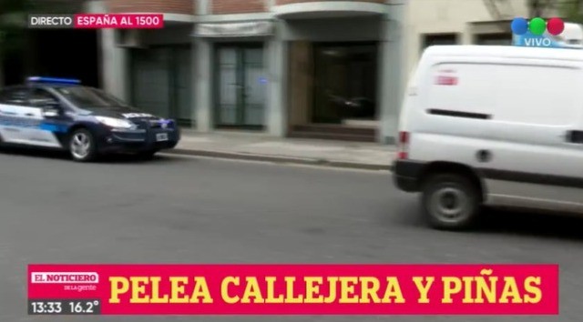 Pelea a lo "Relatos Salvajes": se agarraron a las piñas en pleno centro | Rosario y la región