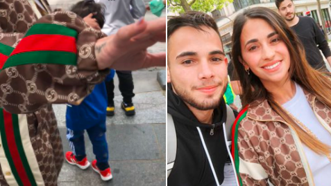 Un fan se cruzó con Antonela Roccuzzo en París, quiso filmar a los hijos de Messi y tuvo un final inesperado | Espectáculos