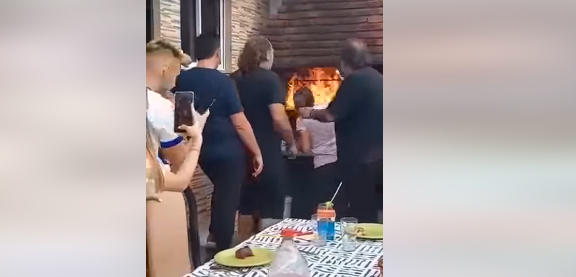 Video viral: el asado que salió mal en una reunión de Pascuas | Tecnología