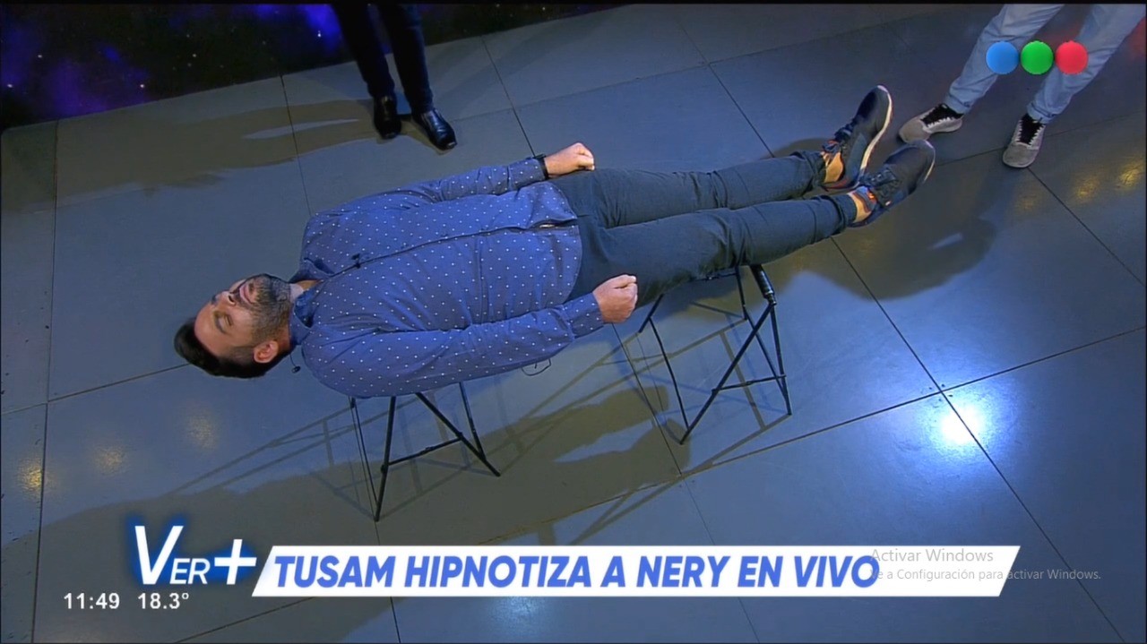 Tusam hipnotizó a Nery Bó en Ver+ | Rosario y la región